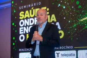 Registro fotográfico do evento Saúde: Onde a IA Encontra o Humano