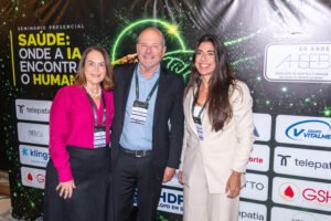 Registro fotográfico do evento Saúde: Onde a IA Encontra o Humano
